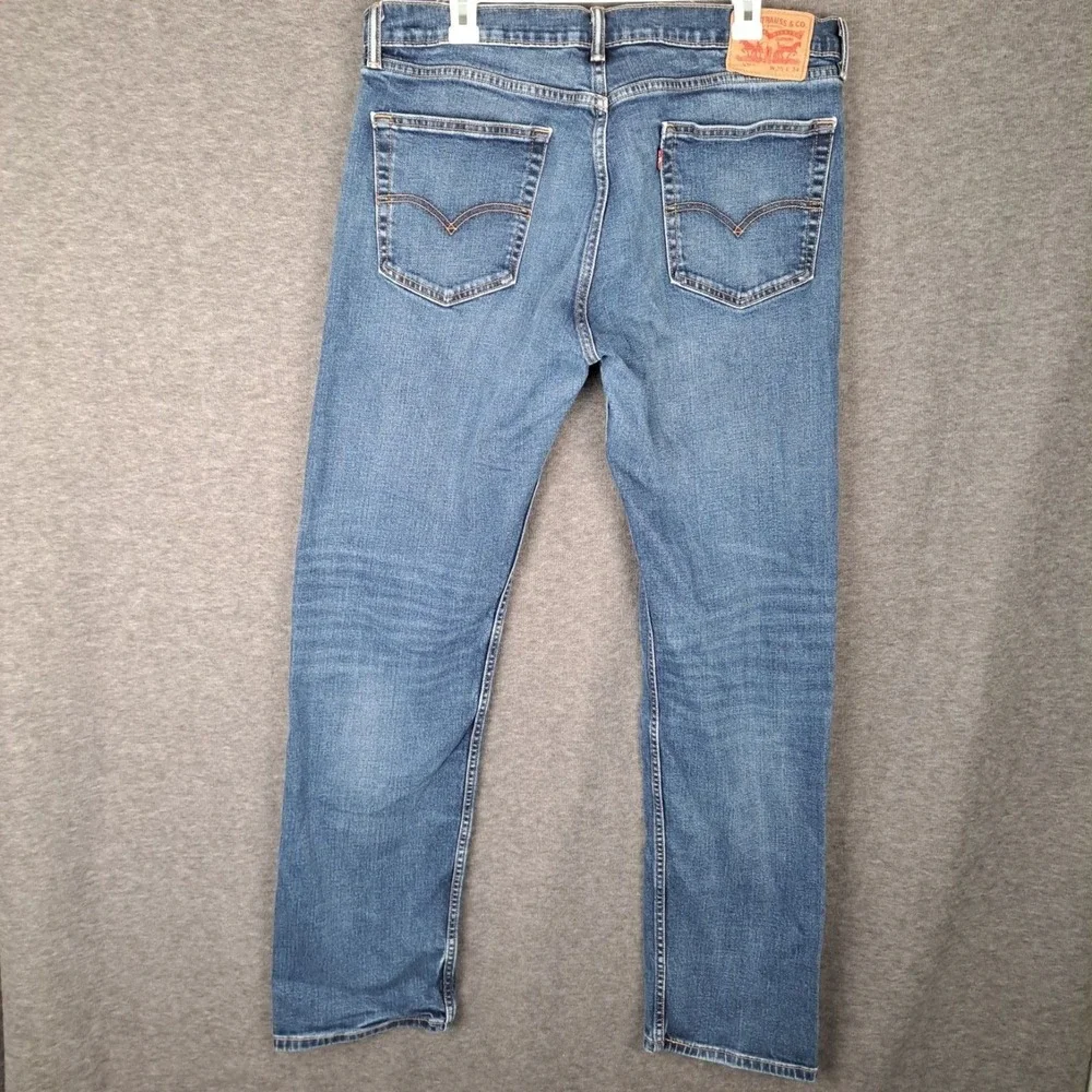 Levi's 505 Mens Straight Fit Medium Wash Denim Jeans 34x32* (Tag 35x34)